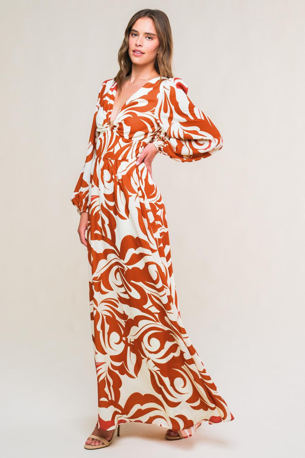 LOVE IN YOUR EYES WOVEN MAXI DRESS - Glamourous Grace