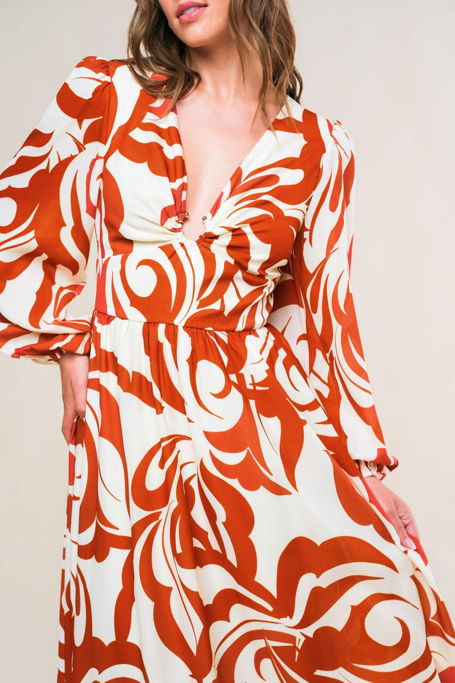 LOVE IN YOUR EYES WOVEN MAXI DRESS - Glamourous Grace