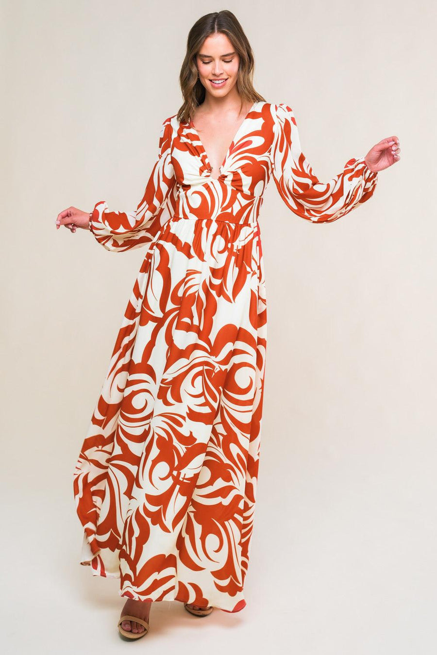 LOVE IN YOUR EYES WOVEN MAXI DRESS - Glamourous Grace