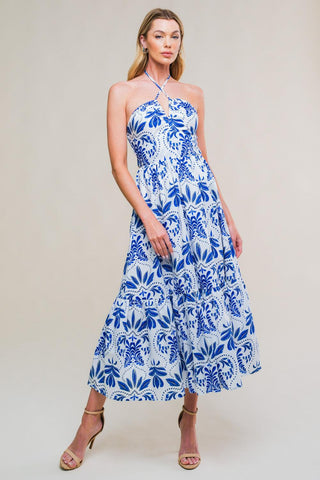 FLAWLESS SENSATION WOVEN MIDI DRESS - Glamourous Grace