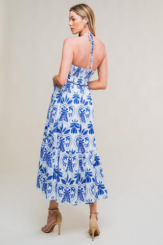 FLAWLESS SENSATION WOVEN MIDI DRESS - Glamourous Grace