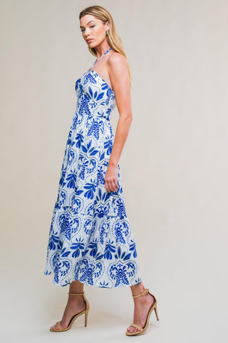 FLAWLESS SENSATION WOVEN MIDI DRESS - Glamourous Grace