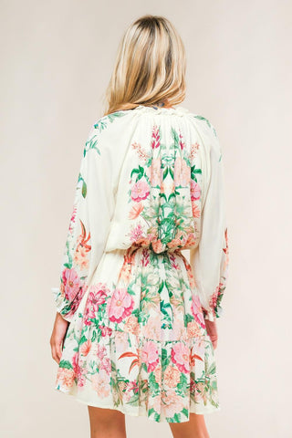 HAPPIEST HERE WOVEN MINI DRESS - Glamourous Grace
