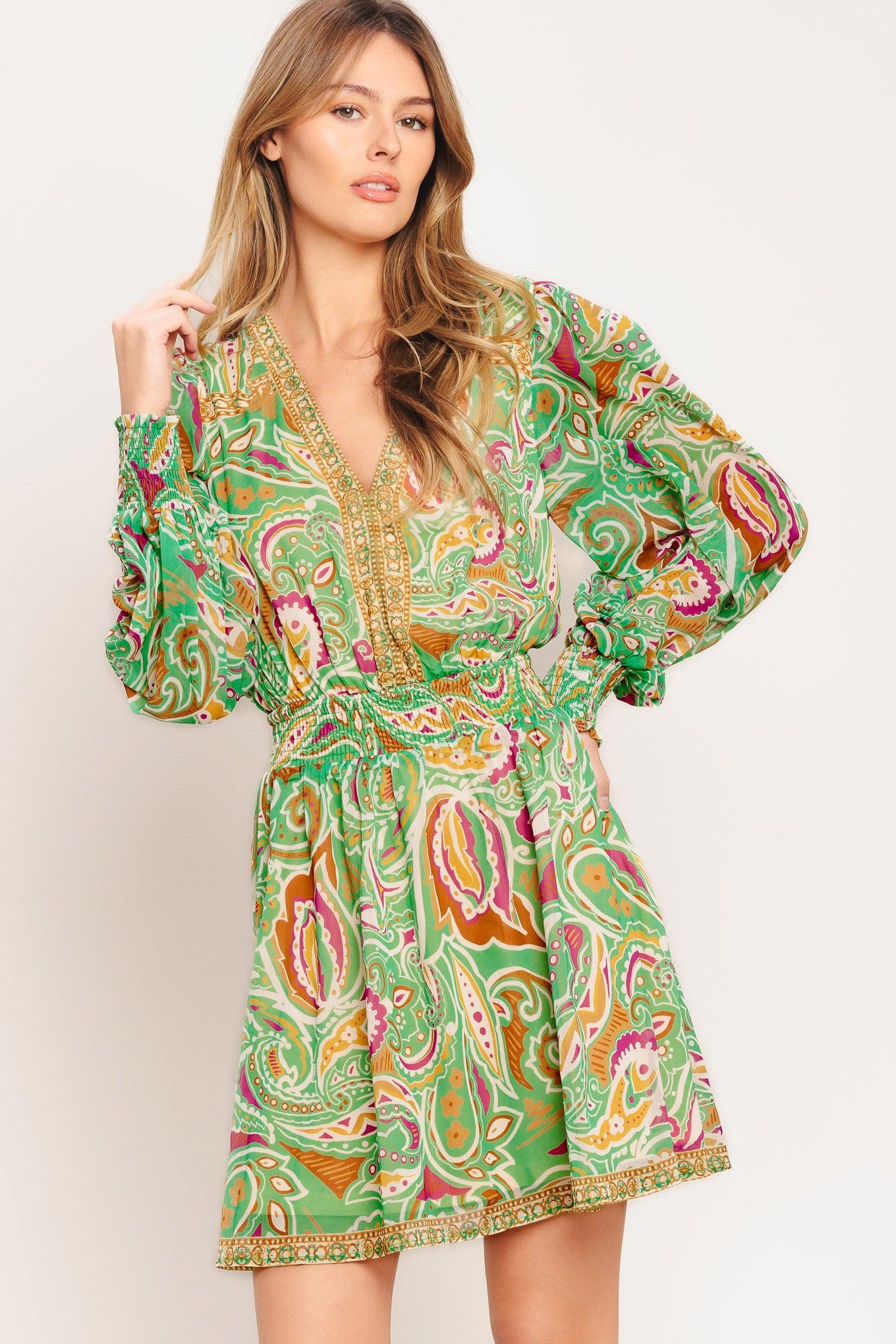 TIME SPENT TOGETHER WOVEN MINI DRESS - Glamourous Grace