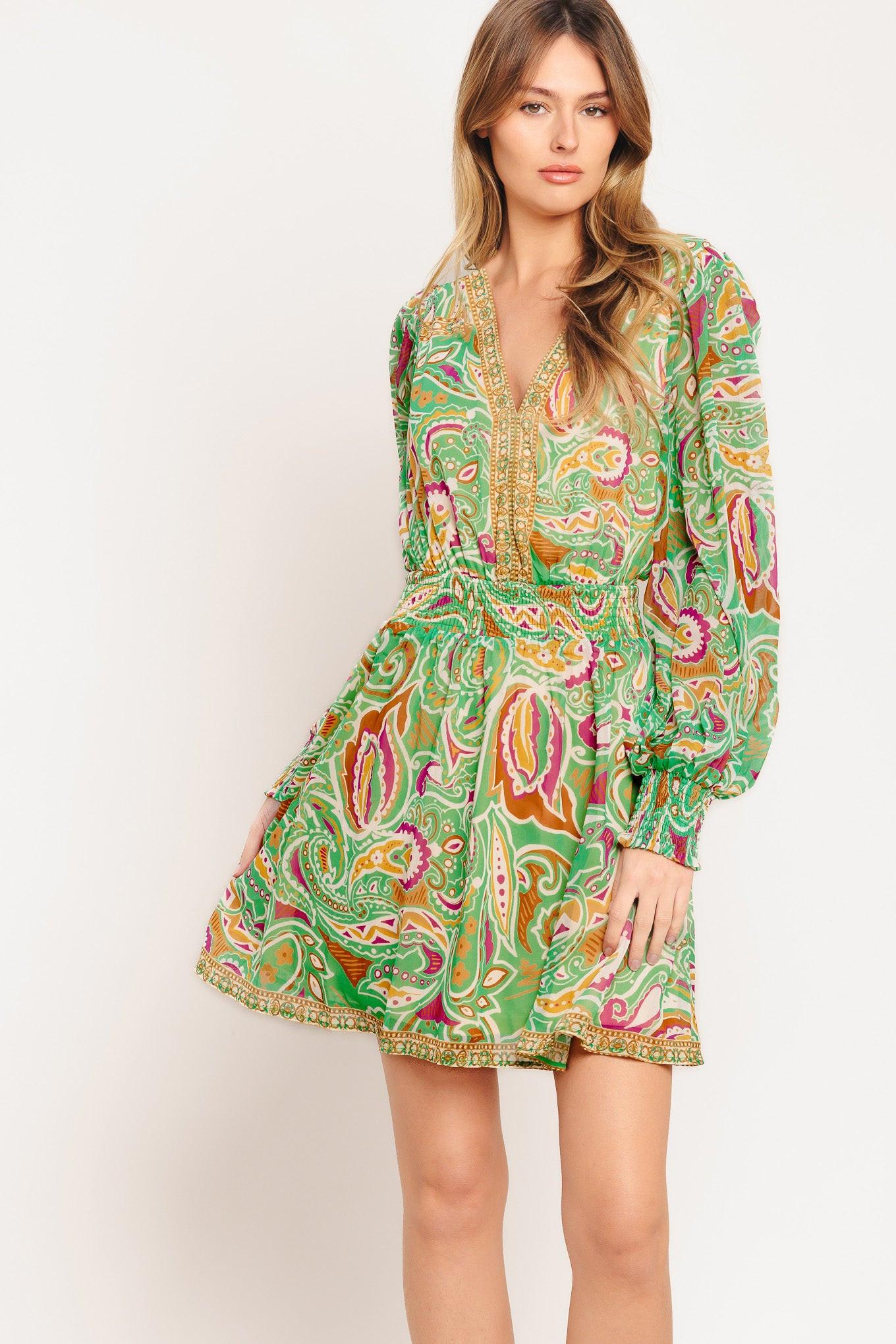 TIME SPENT TOGETHER WOVEN MINI DRESS - Glamourous Grace