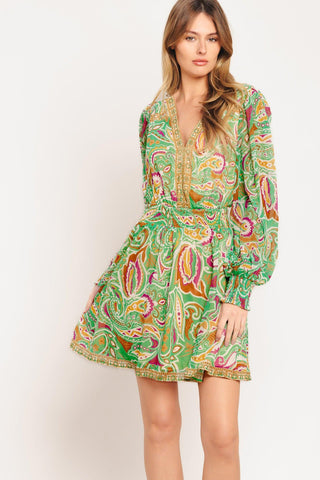 TIME SPENT TOGETHER WOVEN MINI DRESS - Glamourous Grace