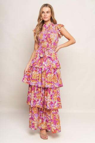 GETTING STARTED WOVEN MIDI DRESS - Glamourous Grace