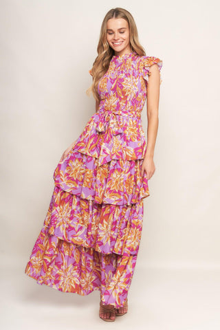 GETTING STARTED WOVEN MIDI DRESS - Glamourous Grace