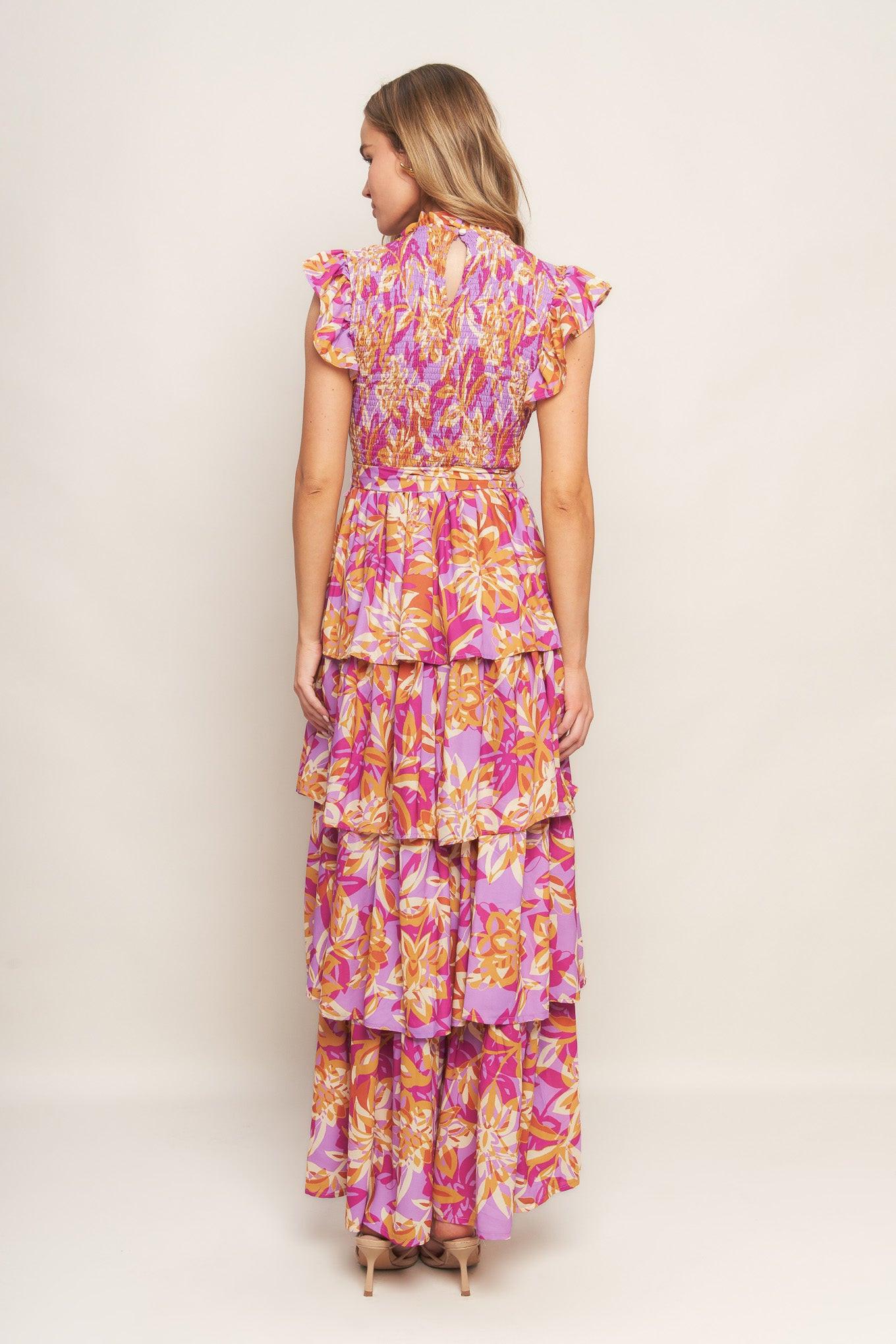 GETTING STARTED WOVEN MIDI DRESS - Glamourous Grace