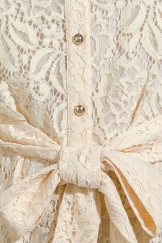 ADORE YOU LACE MINI DRESS - Glamourous Grace