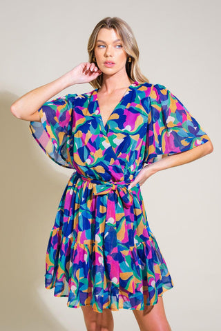 THINK OF ME WOVEN MINI DRESS - Glamourous Grace