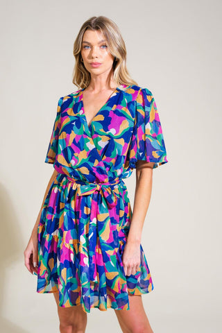 THINK OF ME WOVEN MINI DRESS - Glamourous Grace