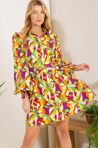 WORLD IS YOUR OYSTER WOVEN MINI DRESS - Glamourous Grace