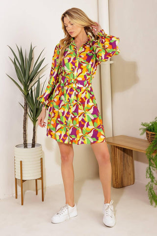 WORLD IS YOUR OYSTER WOVEN MINI DRESS - Glamourous Grace