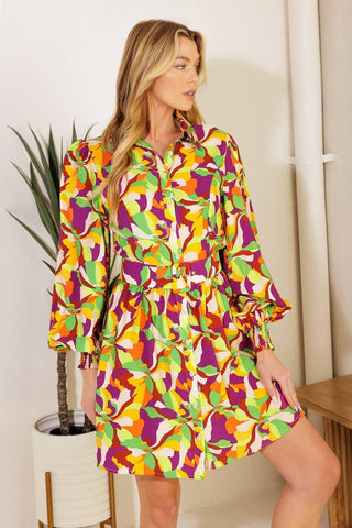 WORLD IS YOUR OYSTER WOVEN MINI DRESS - Glamourous Grace
