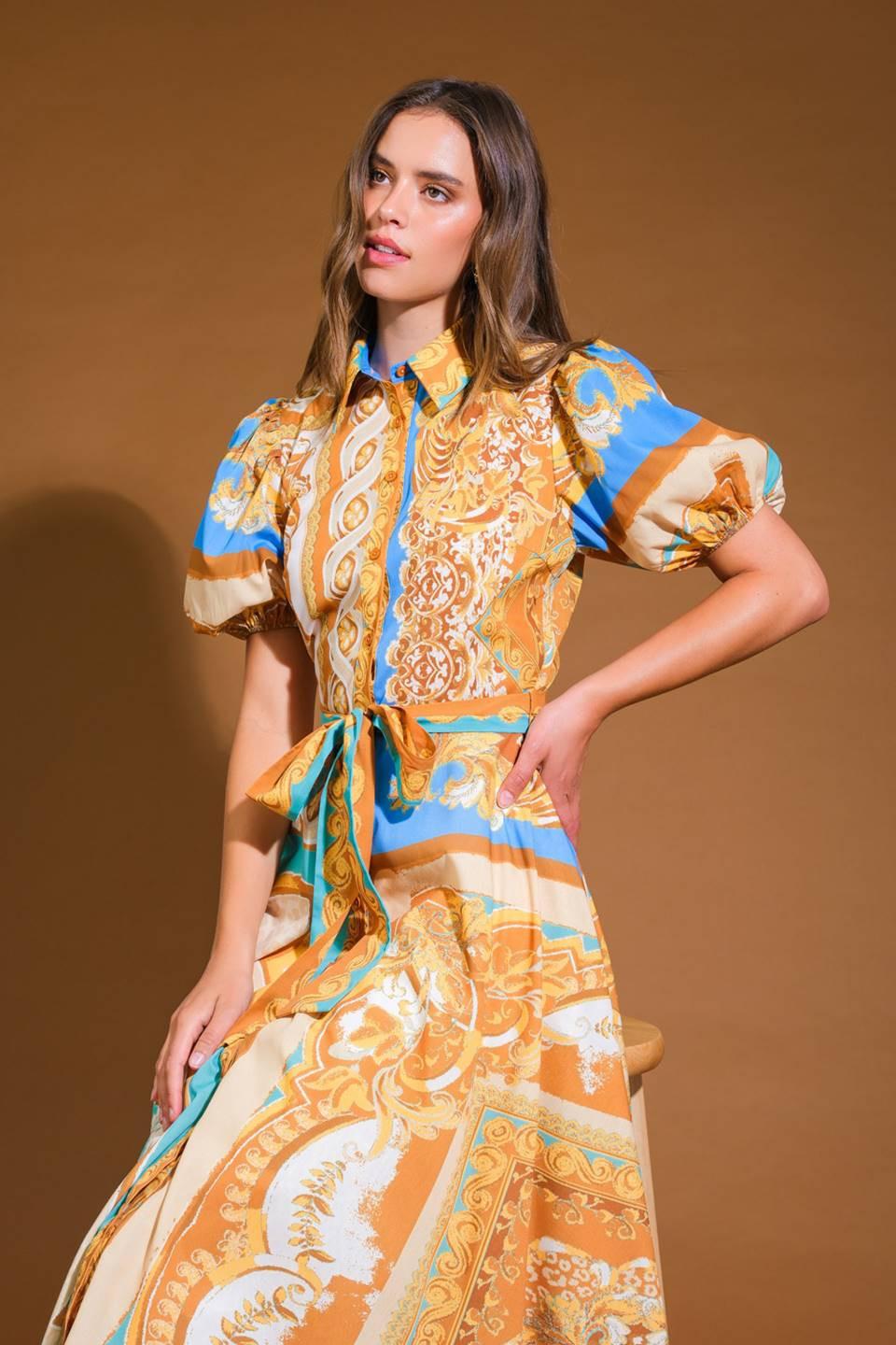 UNBELIEVABLY LOVELY WOVEN MIDI DRESS - Glamourous Grace