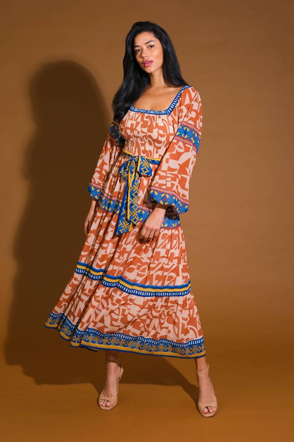 BITTER SWEET WOVEN MIDI DRESS - Glamourous Grace