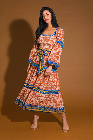 BITTER SWEET WOVEN MIDI DRESS - Glamourous Grace