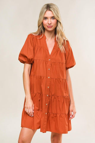 MISS AMERICAN PIE WOVEN MINI DRESS - Glamourous Grace