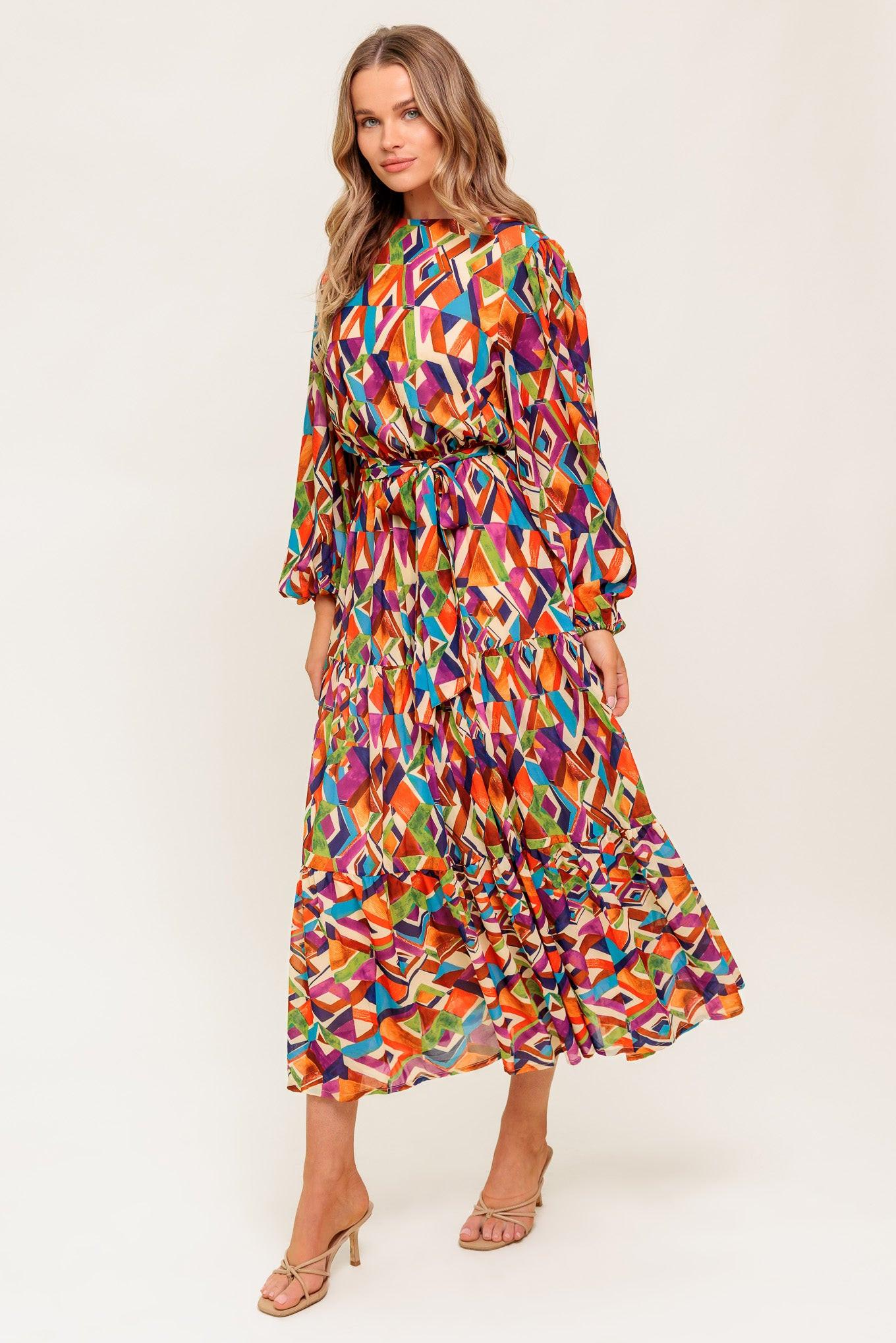 YOUR SWEETIE WOVEN MIDI DRESS - Glamourous Grace