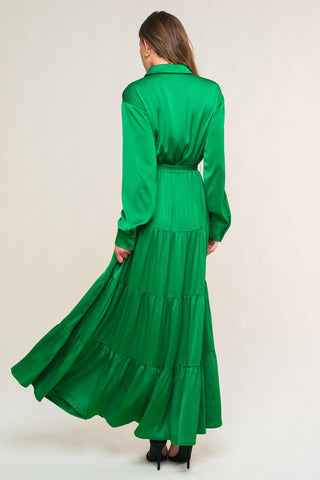 CHIC INTENT BRIGHT WOVEN MIDI DRESS - Glamourous Grace