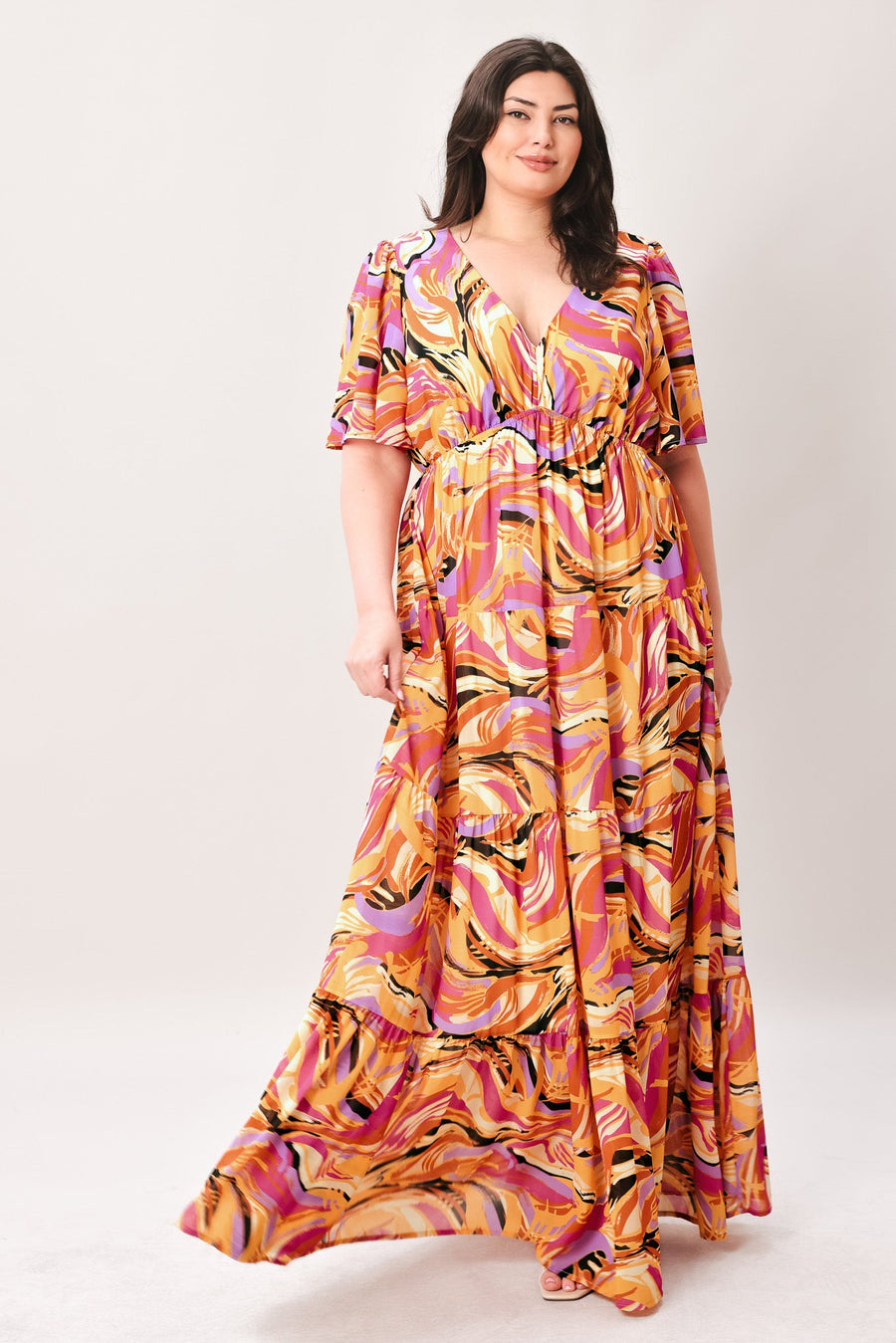 REFRESHING VIBE WOVEN MAXI DRESS - Glamourous Grace