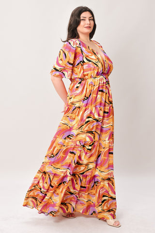 REFRESHING VIBE WOVEN MAXI DRESS - Glamourous Grace