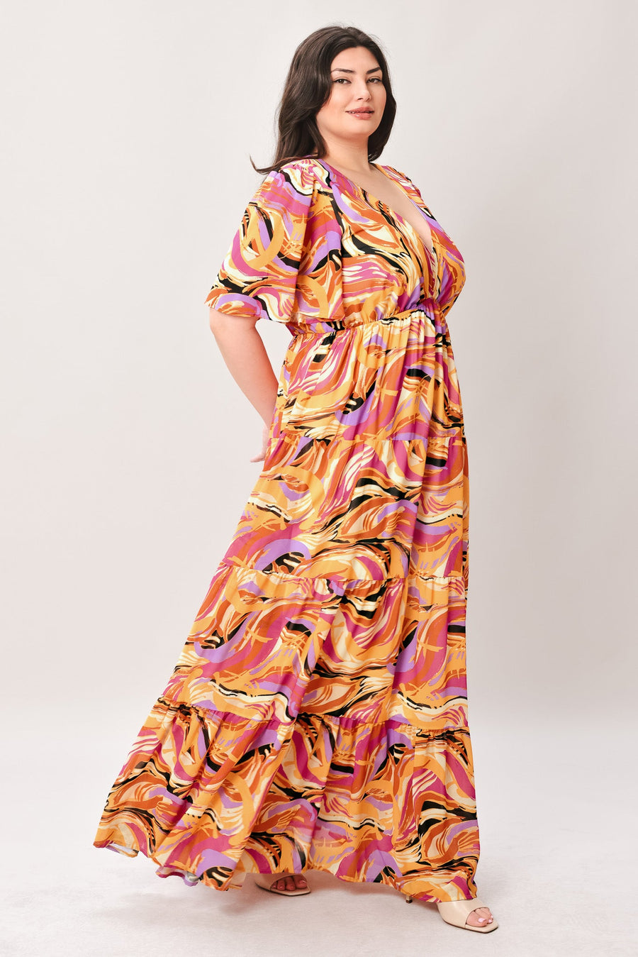REFRESHING VIBE WOVEN MAXI DRESS - Glamourous Grace