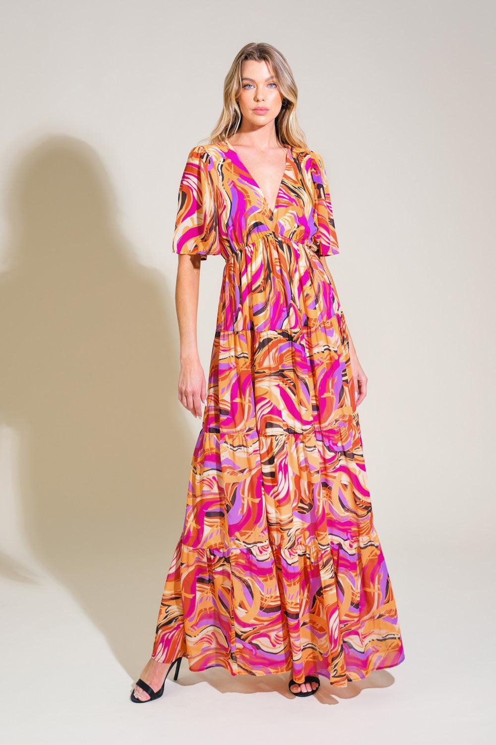 REFRESHING VIBE WOVEN MAXI DRESS - Glamourous Grace