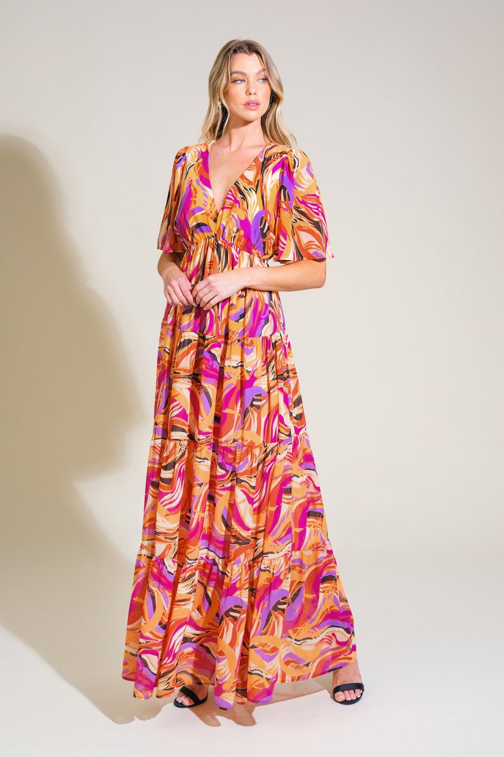 REFRESHING VIBE WOVEN MAXI DRESS - Glamourous Grace