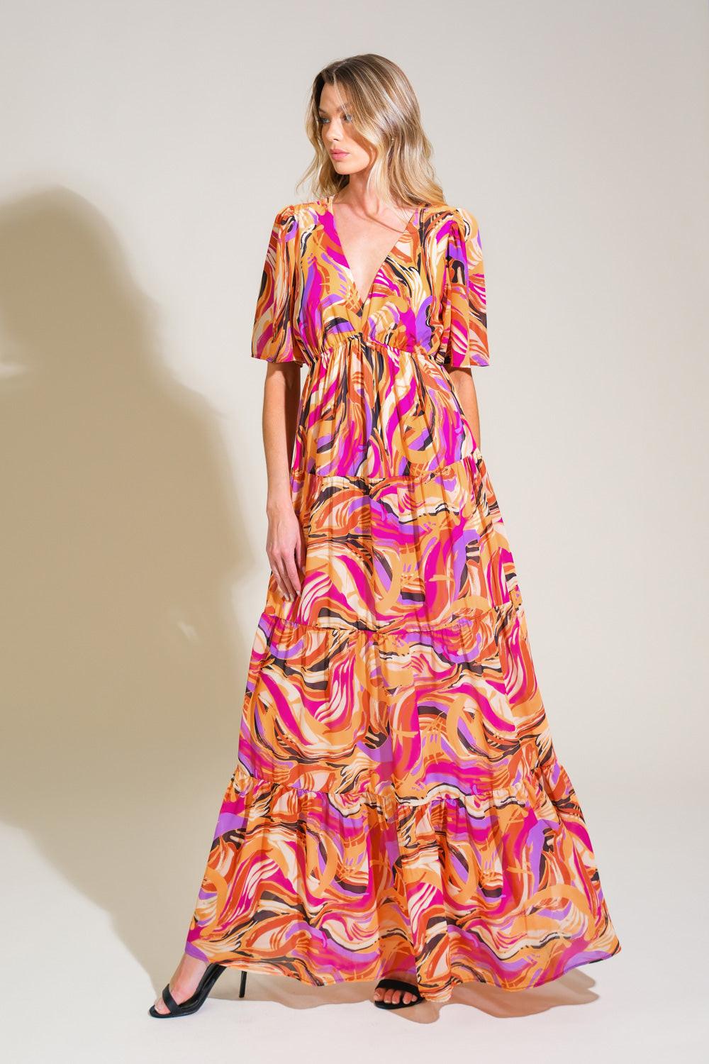 REFRESHING VIBE WOVEN MAXI DRESS - Glamourous Grace