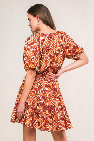 FLORA HARMONY WOVEN MINI DRESS - Glamourous Grace