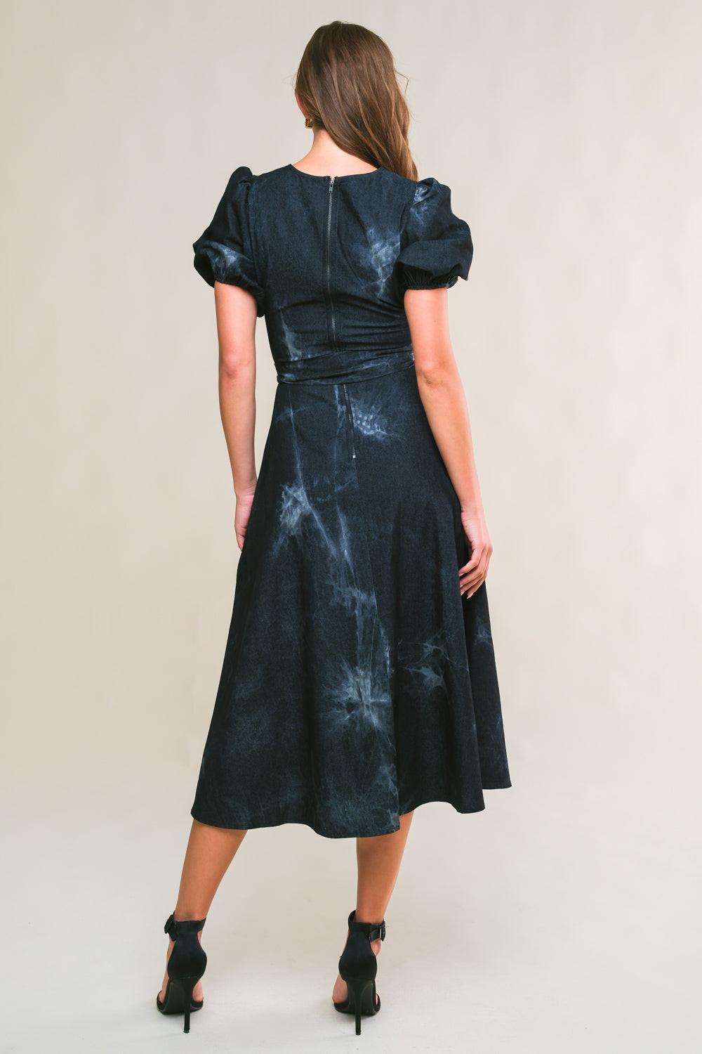 GARDEN GRACE TWILL MIDI DRESS - Glamourous Grace