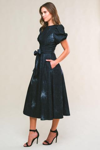 GARDEN GRACE TWILL MIDI DRESS - Glamourous Grace