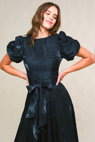 GARDEN GRACE TWILL MIDI DRESS - Glamourous Grace