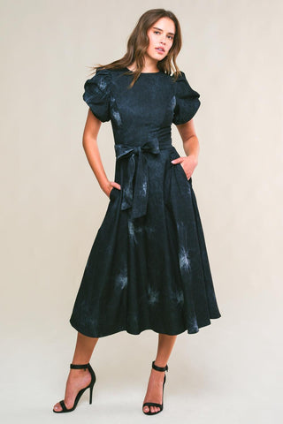 GARDEN GRACE TWILL MIDI DRESS - Glamourous Grace