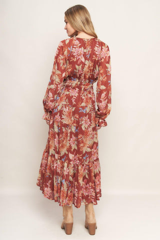 FOREST PARK WOVEN MIDI DRESS - Glamourous Grace