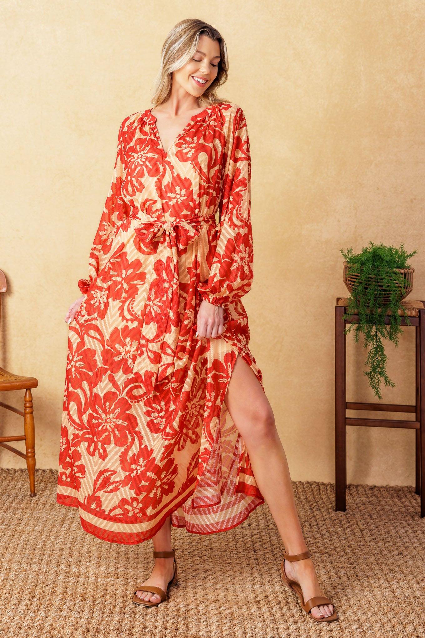 BACK IN ACTION WOVEN MIDI DRESS - Glamourous Grace