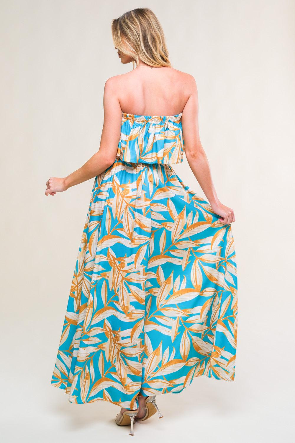 BLOSSOM IN TIME WOVEN MIDI DRESS - Glamourous Grace