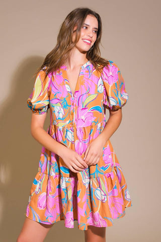 MOMENTOUS CUTENESS WOVEN MINI DRESS - Glamourous Grace