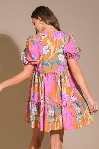 MOMENTOUS CUTENESS WOVEN MINI DRESS - Glamourous Grace