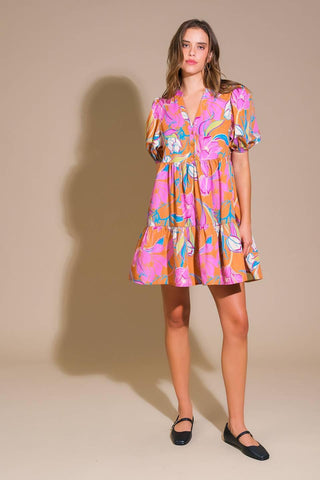 MOMENTOUS CUTENESS WOVEN MINI DRESS - Glamourous Grace