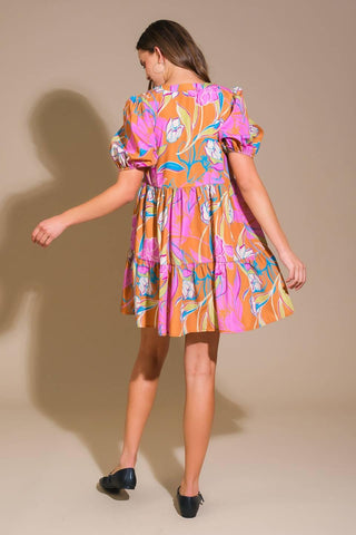 MOMENTOUS CUTENESS WOVEN MINI DRESS - Glamourous Grace