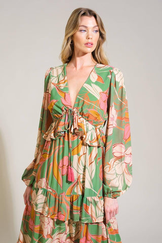 GRACE IN EVERY STEP WOVEN MAXI DRESS - Glamourous Grace