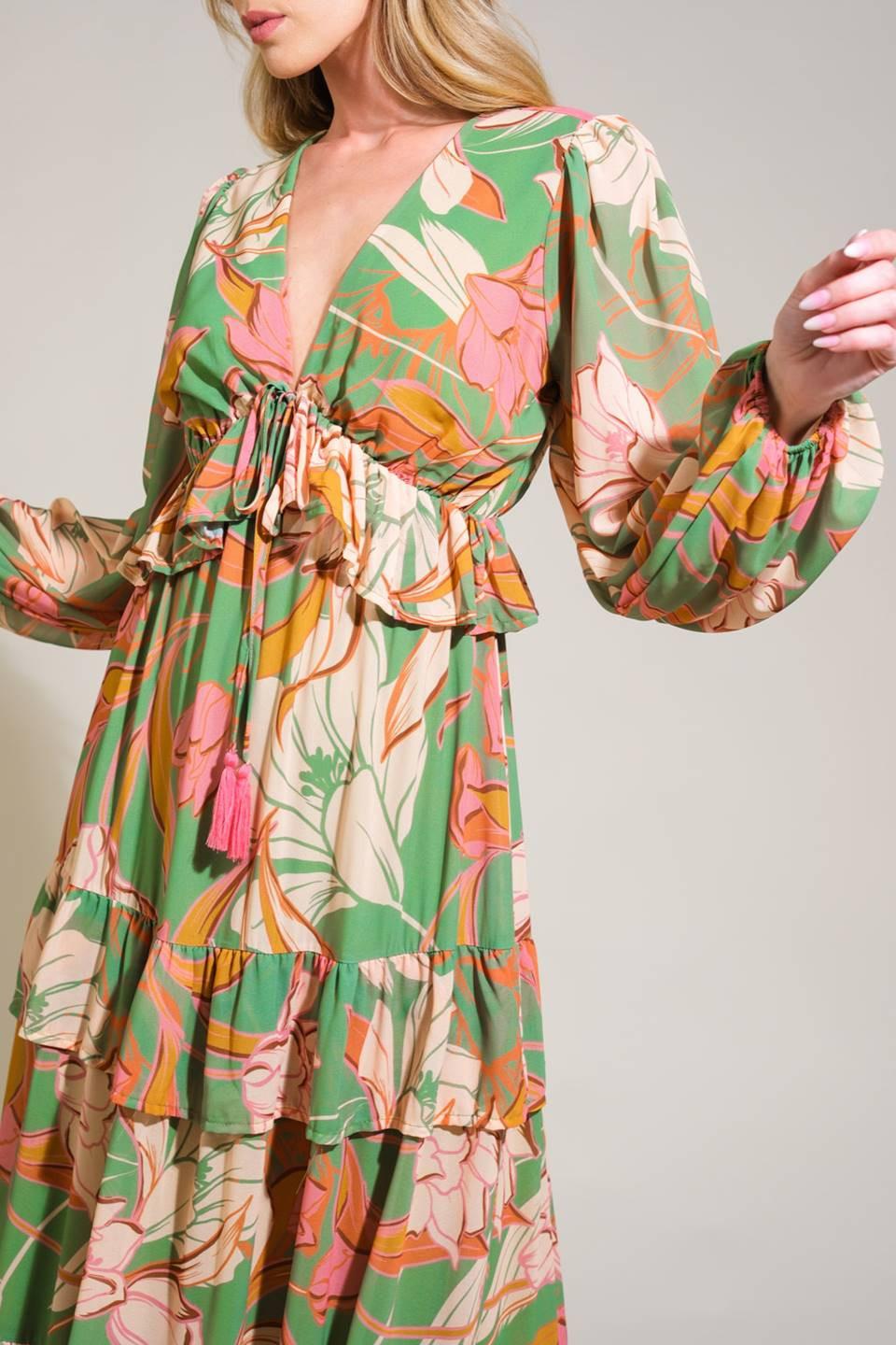 GRACE IN EVERY STEP WOVEN MAXI DRESS - Glamourous Grace
