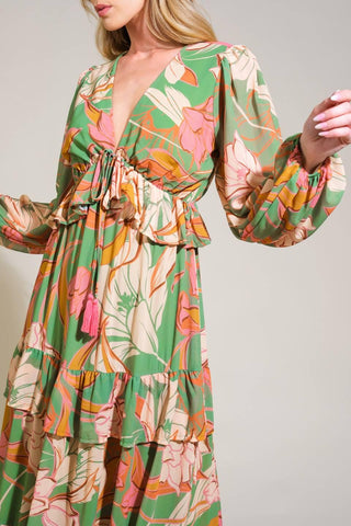 GRACE IN EVERY STEP WOVEN MAXI DRESS - Glamourous Grace