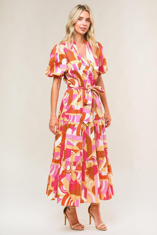HARBOR POINT WOVEN MIDI DRESS - Glamourous Grace