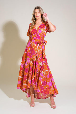 LOVE IN BLOOM WOVEN MAXI DRESS - Glamourous Grace