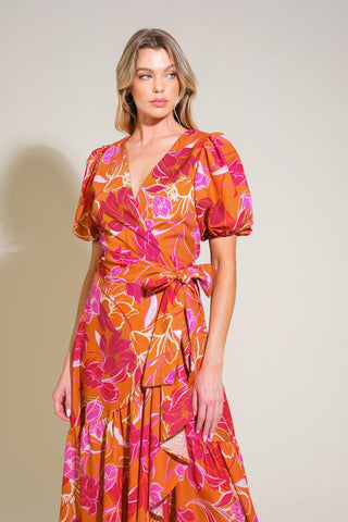 LOVE IN BLOOM WOVEN MAXI DRESS - Glamourous Grace