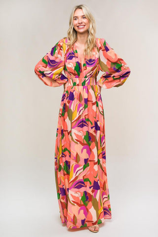 OVER AND OVER WOVEN MAXI DRESS - Glamourous Grace